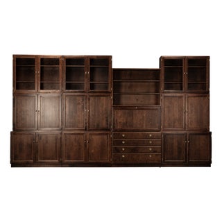 Vintage Modular Bookcase from Asko Oy, 1960s, Set of 12 For Sale