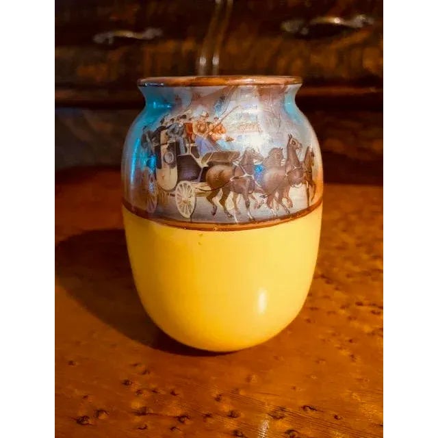 1950s 1950s Royal Bayreuth Bavaria Porcelain Mini Vase For Sale - Image 5 of 6