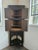Wood English Early 19th Century Carved Gothic Corner Cabinet With Shelf Base For Sale - Image 7 of 13