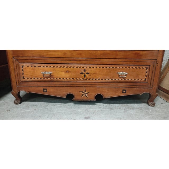 Louis XV Cherrywood Wardrobe For Sale - Image 3 of 4