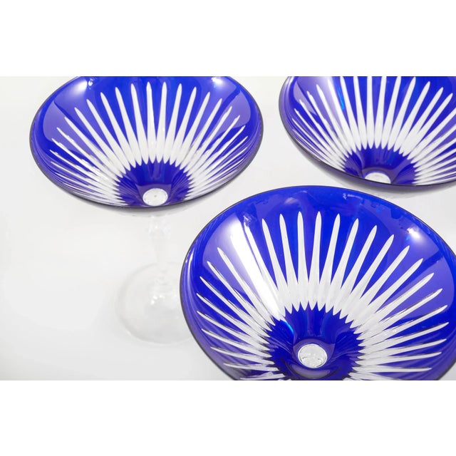 Vintage French Cut Crystal Barware Service- Set of 11 For Sale In New York - Image 6 of 10