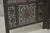 Vintage Anglo Indian Carved Teak Wood 4 Panel Room Divider Folding Screen For Sale - Image 12 of 15