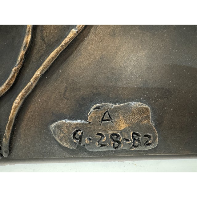 1960s Larry Mohr Resin Abstract Nude Relief Wall Art Signed From Artist Estate For Sale - Image 4 of 6