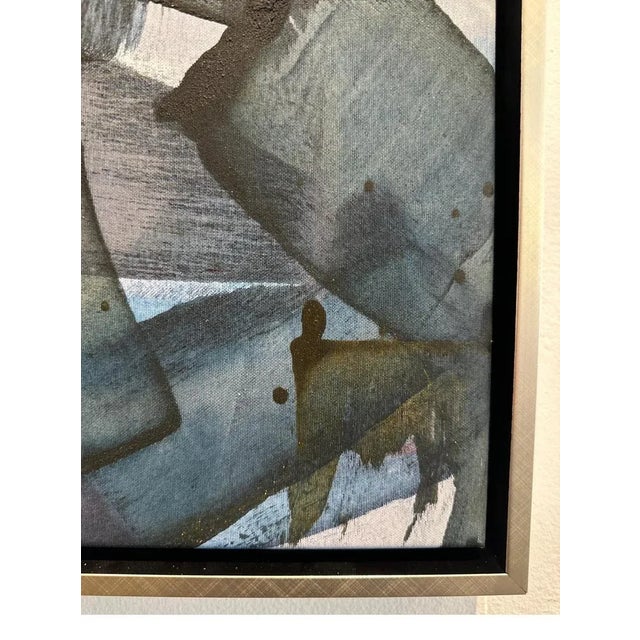 Emma Godebska, Birds, Acrylic and Pigment on Canvas, 2023, Framed For Sale - Image 9 of 10