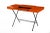 Cosimo Desk with Orange Glossy Lacquered Top by Marco Zanuso Jr. for Adentro, 2017 For Sale - Image 11 of 12