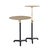 2020s Celerie Kemble for Arteriors Addison Short Accent Table in Black Leather For Sale - Image 5 of 7