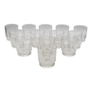 Set of 12 Plus One Lancer by Arcoroc Whiskey Tumbler Glasses For Sale