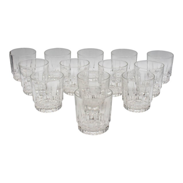 Set of 12 Plus One Lancer by Arcoroc Whiskey Tumbler Glasses For Sale