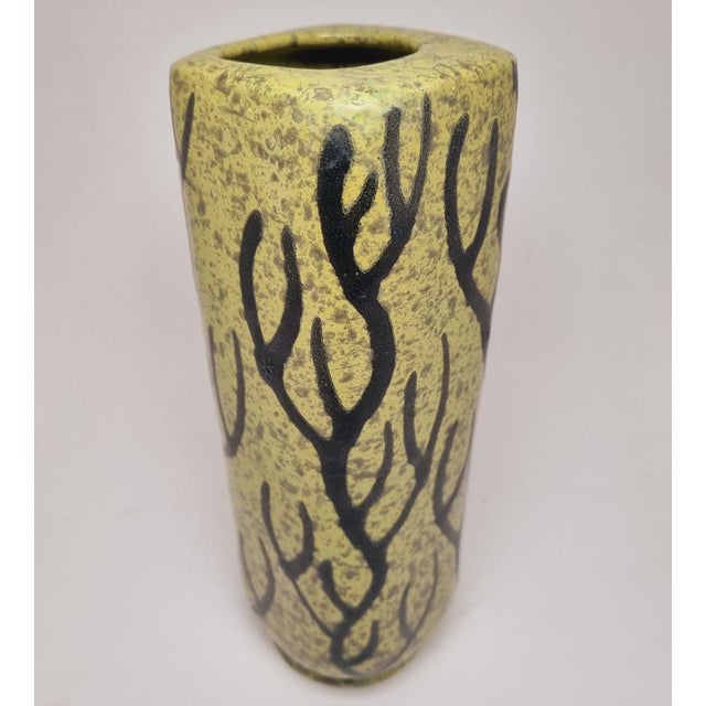 Mid-Century Modern Hungarian Studio Pottery Vase attributed to Géza Gorka, 1960s For Sale - Image 15 of 15