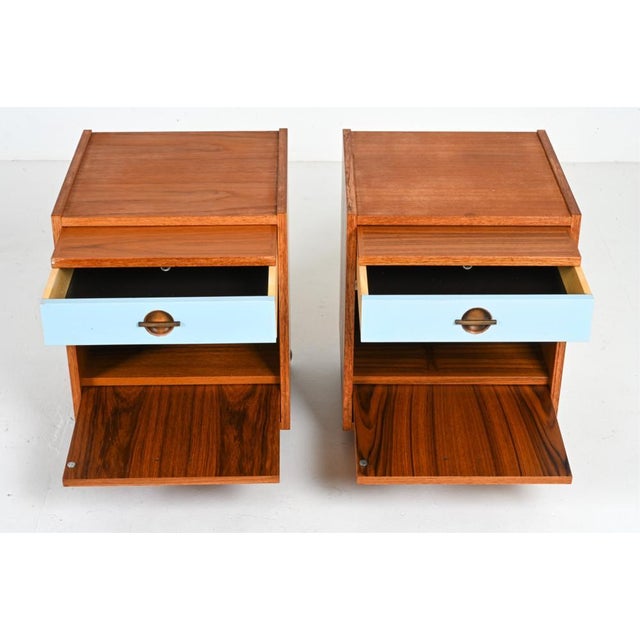 1970s 1970's Danish Modern Tables by Axelsens Mobelfabrik for W & B Mobler- A Pair, Attributed For Sale - Image 5 of 15