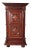 18th Century French Louis XIII Walnut Bonnetière Armoire From Périgord For Sale
