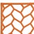 David Francis Silas Standard Bed Queen - Orange For Sale - Image 4 of 12