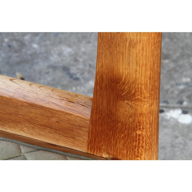 GE265 Sofa in Oak by Hans J. Wegner and Getama, Oak 1960s For Sale - Image 11 of 18