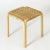 Lovely stool by Alvar Aalto, model “Y 61”. Made from birch with flowing lines, wreathed rattan seat. I have official proof...