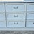 Mid 20th Century Midcentury Modern Space Age White Laminate 9-Drawer Dresser Chrome Hardware for Restoration For Sale - Image 5 of 15