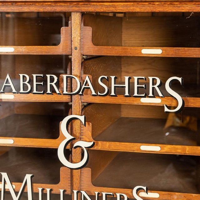Vintage English Haberdashery Cabinet in Mahogany with Forty Drawers, 1920 For Sale - Image 16 of 17