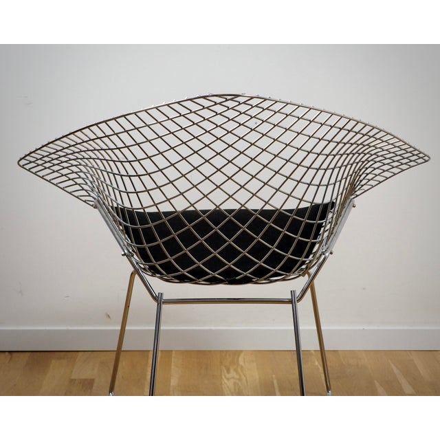 Diamond Chair by Harry Bertoia for Knoll International, 1980s For Sale - Image 9 of 14