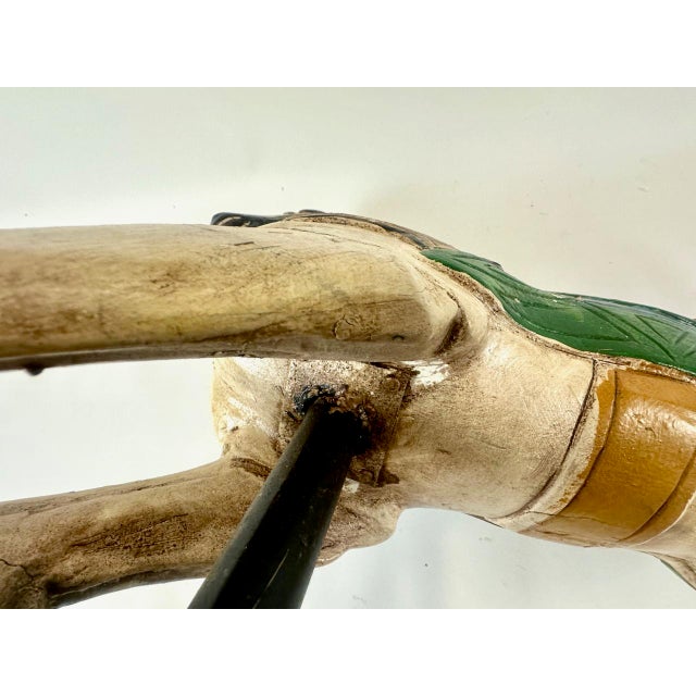 Carved Wooden Hand-Painted Carousel Horse, 1900s For Sale - Image 13 of 18