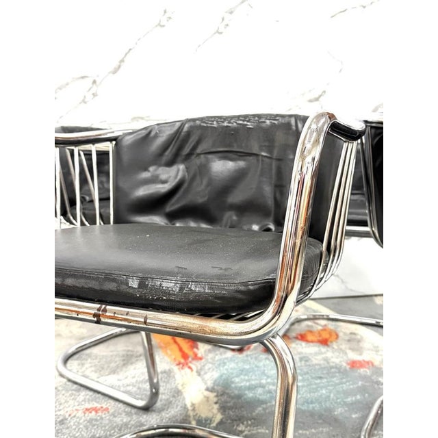 Modern Dining Table and Chairs attributed to Giotto Stoppino and Gastone Rinaldi, 1970, Set of 5 For Sale - Image 16 of 18