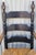 1960s Ladder Back Arm Chair & Foot Stool Set For Sale In Los Angeles - Image 6 of 12