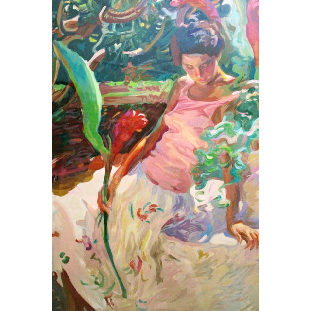 “Hawaiian Ginger” Limited Edition Signed and Numbered Serigraph For Sale In Columbus - Image 6 of 11