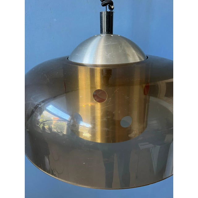 Mid-Century Space Age Pendant Lamp from Herda, 1970s For Sale - Image 10 of 11
