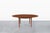 Danish Modern Expanding “Flip-Flap” Dining Table by Dyrlund, 1960s For Sale In Los Angeles - Image 6 of 11