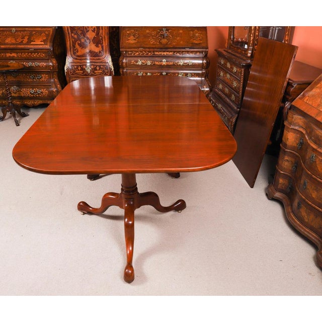 Vintage Regency Revival Dining Table and Chairs by William Tillman, 1980s, Set of 9 For Sale - Image 6 of 18