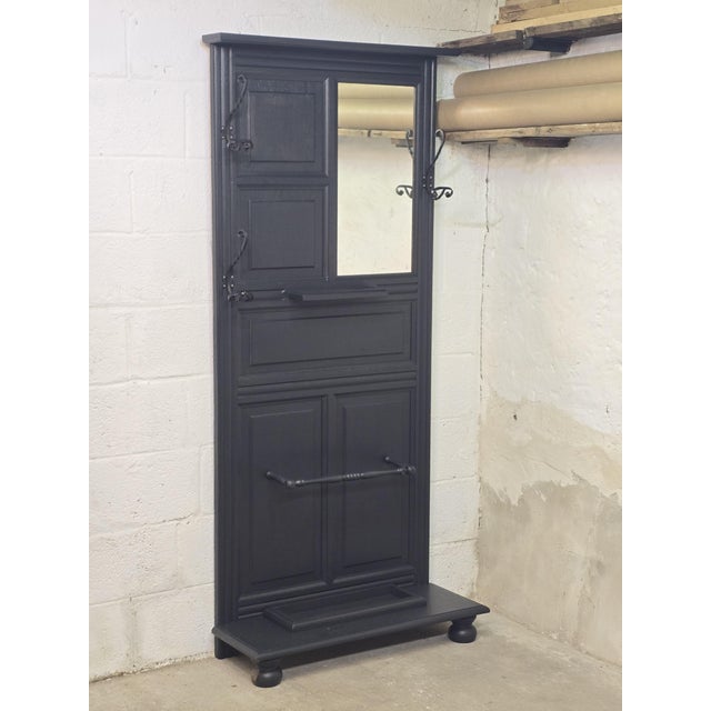 Oak Hallway Wardrobe, 1930s For Sale - Image 12 of 12