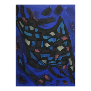 1964 Alfred Manessier Original Lithograph Composition