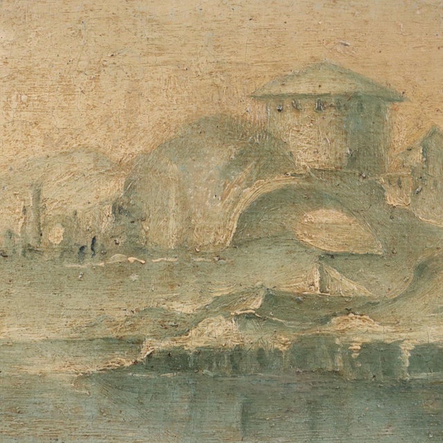 Landscape Composition, Oil Painting on Canvas For Sale - Image 5 of 10