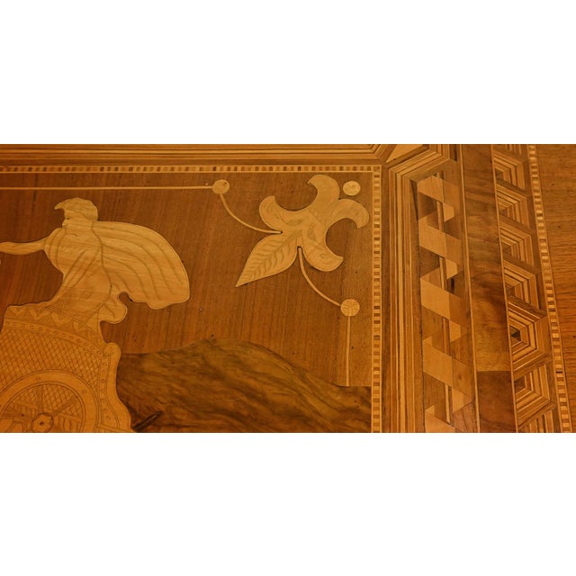 Coffee Table in Cherry and Walnut For Sale - Image 9 of 18