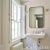 Schumacher Schumacher Emma Stripe Narrow Wallpaper In Blush For Sale - Image 4 of 4