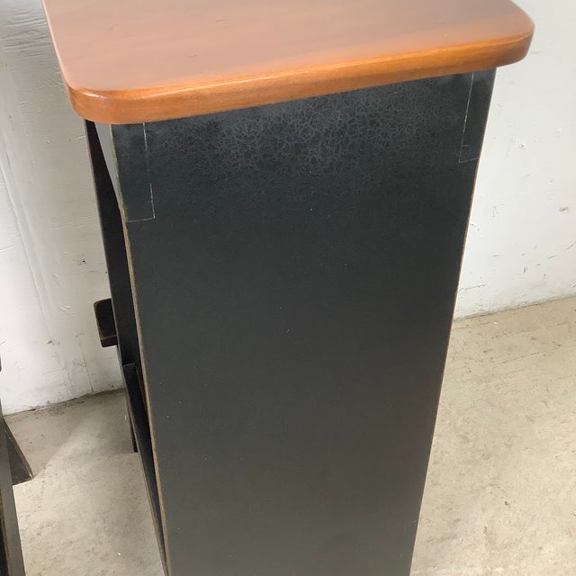 Pair of Contemporary Shaker Style Architectural Stools For Sale - Image 18 of 18