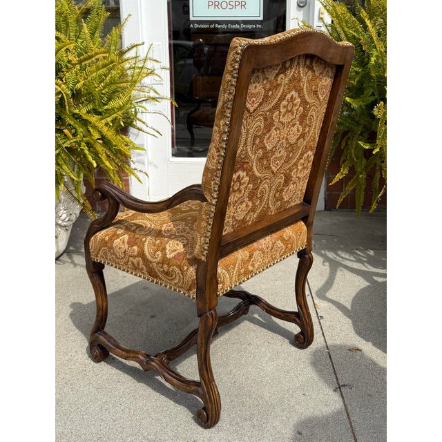 1990s Pair of Panache for Michael Taylor Barcelona Arm Chairs For Sale - Image 5 of 6