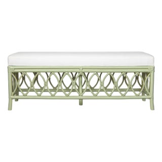 Lillian Bench - Celery Green For Sale