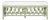 Lillian Bench - Celery Green For Sale