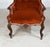 Fine Victorian mahogany parlour armchair dating to circa 1880 High shaped back with deep buttoned velvet upholstery Carved...