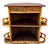 Restored Mid-Century Sailboat Ships Bow Shaped Stacked Rattan Dry Bar For Sale In Los Angeles - Image 6 of 13