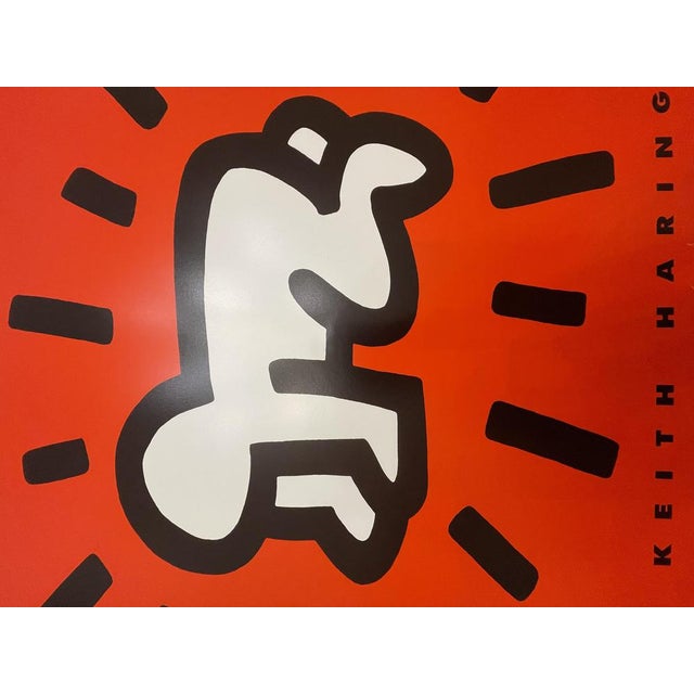 Radiant Baby Fotofolio Edition Poster by Keith Haring, 1998, in Very Good conditions. This piece is attributed to the...