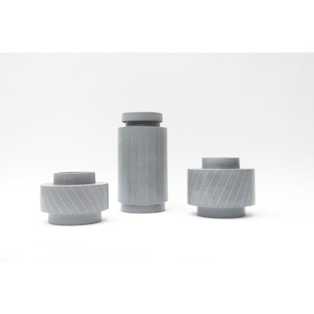 Stackable Phil Vases by Simona Cardinetti, 2016, Set of 3 For Sale - Image 4 of 4