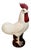 1935-1955 Ugo Zaccagnini Modernist Rooster Figure, Signed For Sale