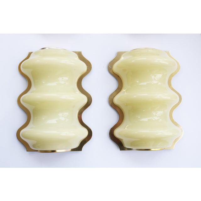 Cream Space Age Wall Light from Doria Leuchten, 1970s For Sale - Image 8 of 11