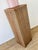 Brown Vintage 1970s Woven Rattan / Reed Tall Art Pedestal For Sale - Image 8 of 12