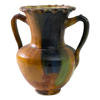 1960s Belgian Ceramic Vase For Sale