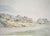René Leverd, Switzerland, The village of Saint-Gingolph, Watercolor For Sale - Image 3 of 7