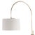 Traditional Regina Andrew Arc Floor Lamp With Fabric Shade (Natural Brass) For Sale - Image 3 of 6