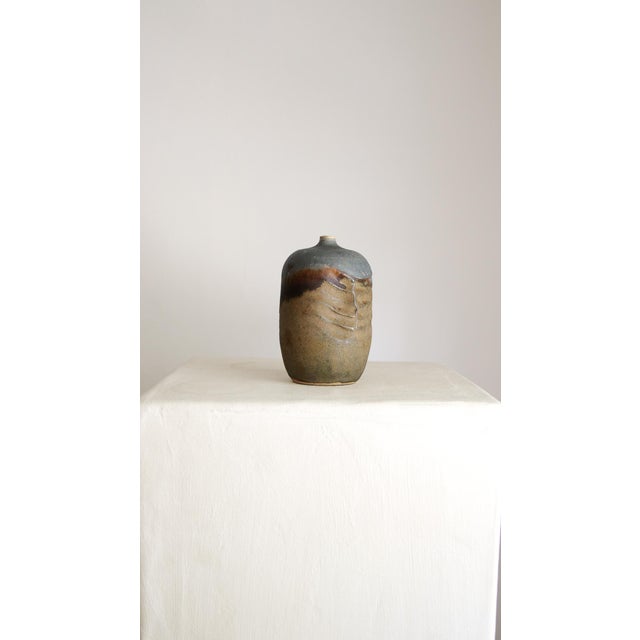 Vintage Stdio Pottery Vase dated 1973