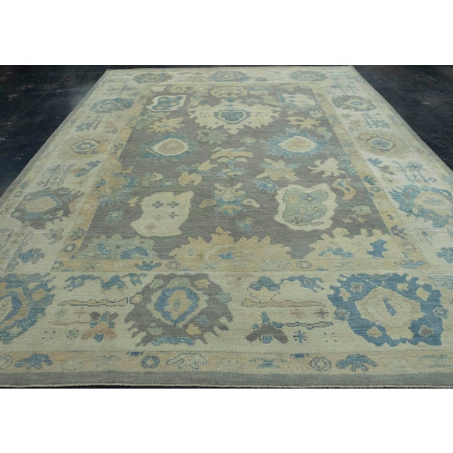 Turkish Oushak Rug 9'9" x 13'3" #18602 Explore a curated collection of hallway runners, wool rugs, and handmade...