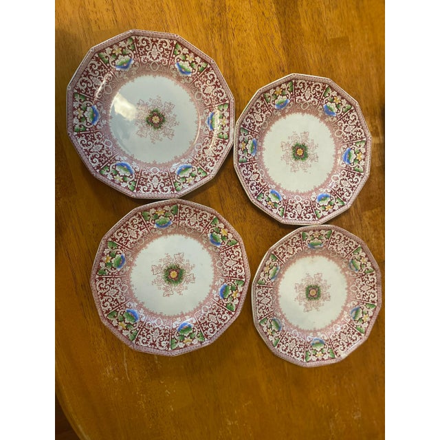 Staffordshire Antique Ironstone Zamora Transferware by Francis Morely of Staffordshire, England- 5 Pieces For Sale - Image 4 of 6